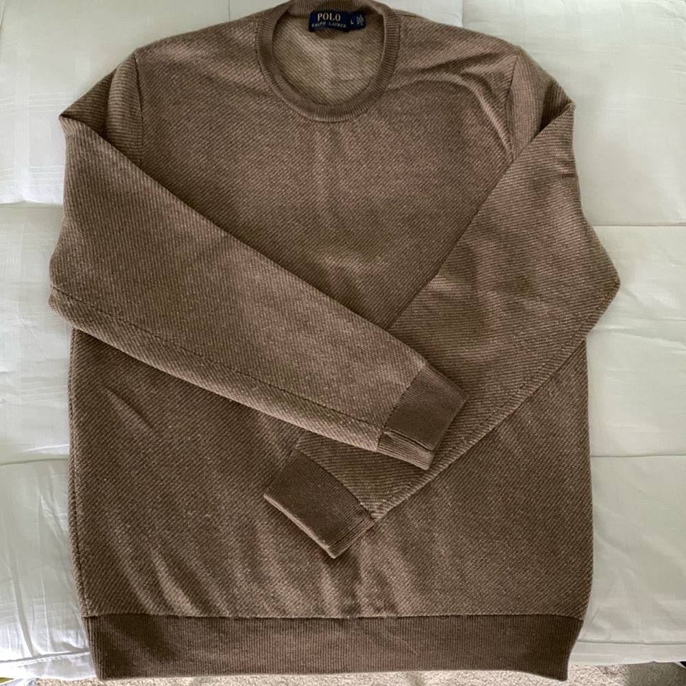 Polo Ralph Lauren Men’s 100% Wool Sweater